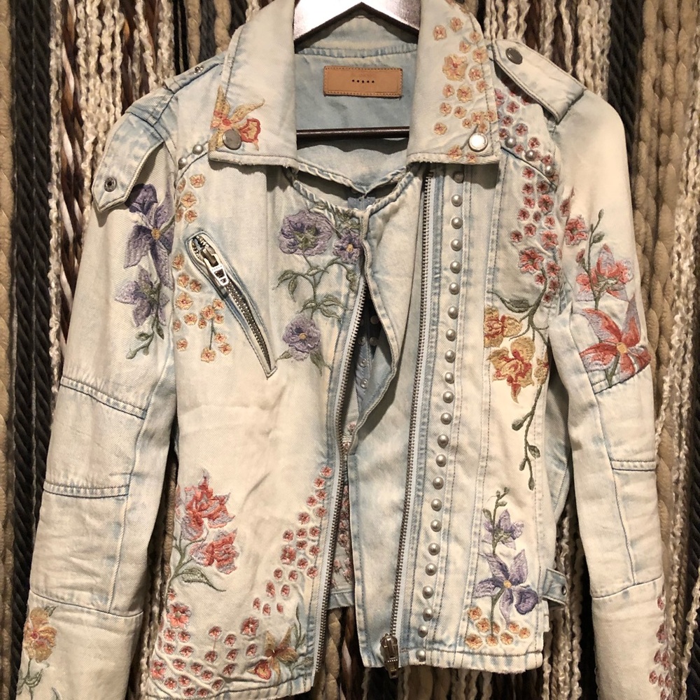 Embroidered Jean Jacket
